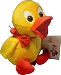heunec Schnatterinchen Unser Sandm&auml;nnchen Kuscheltier gelb