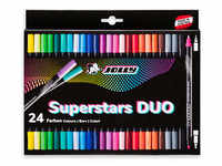JOLLY Next Supersta Duo Filzstifte farbsortiert, 24 St. 151110