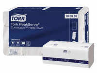 TORK Papierhandtücher 100585 PeakServe® EndlosTM H5 Interfold-Falzung 1-lagig...