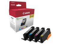 Canon CLI-571 BK/C/M/Y schwarz, cyan, magenta, gelb Druckerpatronen, 4er-Set...