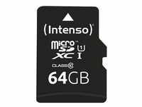Intenso Speicherkarte microSDXC-Card PREMIUM 64 GB 3423490