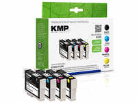 KMP E125V schwarz, cyan, magenta, gelb Druckerpatronen kompatibel zu EPSON...