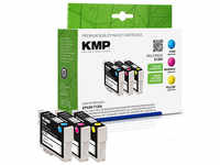 KMP E130V cyan, magenta, gelb Druckerpatronen kompatibel zu EPSON T1306XL, 3er-Set