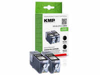 KMP C81D schwarz Druckerpatronen kompatibel zu Canon PGI-525 BK Twinpack,...