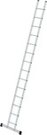 MUNK Anlegeleiter 11414 silber 14 Sprossen, H: 4,20 cm