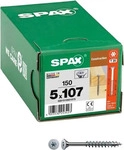 SPAX Universalschrauben T20 Tellerkopf WIROX 0251010501075 5 mm x 107 mm, 150 St.