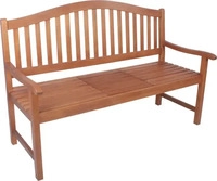 Garden Pleasure Gartenbank PHUKET 985022 braun Holz 150,0 cm