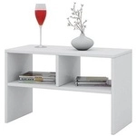 VCM my home Nachto Beistelltisch weiß 40,0 x 30,0 x 63,0 cm VCM my home Nachto Beistelltisch weiß 40,0 x 30,0 x 63,0 cm