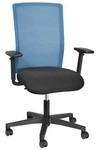 Topstar Bürostuhl Free Point, PA10TW1MP0CQ8 Stoff blau, Gestell schwarz Topstar Bürostuhl Free Point, PA10TW1MP0CQ8 Stoff blau, Gestell schwarz