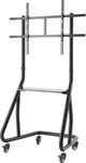 hama TV-St&auml;nder mit Rollen Trolley schwarz