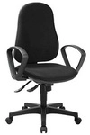 Topstar Bürostuhl Support SY ECO, 8550BMP0 Stoff schwarz, Gestell schwarz Topstar Bürostuhl Support SY ECO, 8550BMP0 Stoff schwarz, Gestell schwarz