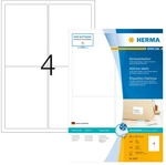 HERMA Adressetiketten wei&szlig; 96,0 x 139,7 mm, 80 Blatt