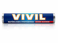 VIVIL® Pfefferminz ohne Zucker Bonbons 28,0 g