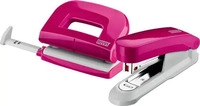 novus Locher und Heftger&auml;te Set E210/E15 pink