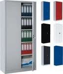 ClassiX Stahlschrank X-530336 zinkgelb, lichtgrau 4 Fachb&ouml;den 80,0 x 38,0 x...