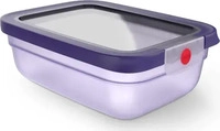 emsa Frischhaltedose ONECLICK 7,3 cm hoch violett 1,2 l, 1 St.