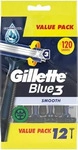 Gillette Blue3 Smooth Einwegrasierer 12 St.