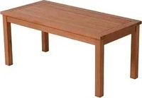 Garden Pleasure LANSING Beistelltisch rechteckig Eukalyptus eukalyptus 90,0 x 44,0 x