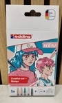 edding Manga Acrylstifte-Set farbsortiert 1,0 - 2,0 mm, 1 Set