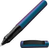 Pelikan Pina Colada Holo Tintenroller Metallic-Blau 0,7 mm, Schreibfarbe: blau, 1 St.