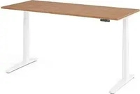 HAMMERBACHER XBHM19 elektrisch h&ouml;henverstellbarer Schreibtisch nussbaum rechteckig,