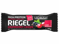 LAYENBERGER® CRANBERRY-CASSIS 45% Proteinriegel 18 St.