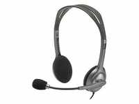 Logitech H111 Headset schwarz, grau 981-000593