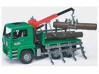 bruder MAN Holztransport-LKW mit Ladekran 2769 Spielzeugauto