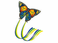 Günther® Flugdrachen Butterfly mehrfarbig