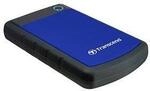 Transcend StoreJet 25H3 1 TB externe HDD-Festplatte blau, schwarz Transcend StoreJet 25H3 1 TB externe HDD-Festplatte blau, schwarz