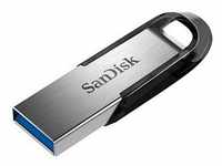 SanDisk USB-Stick Ultra Flair silber, schwarz 64 GB