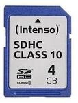 Intenso Speicherkarte SDHC-Card Class 10 4 GB Intenso Speicherkarte SDHC-Card Class 10 4 GB