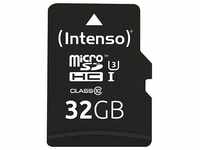 Intenso Speicherkarte microSDHC Professional 32 GB 3433480