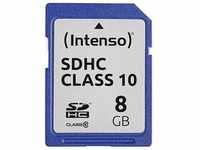 Intenso Speicherkarte SDHC-Card Class 10 8 GB 3411460