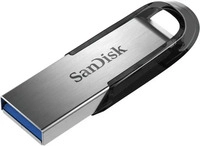 Sandisk SDCZ73-016G-G46, SanDisk USB-Stick Ultra Flair silber, schwarz 16 GB, 1 St.