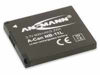ANSMANN Akku für Kameras A-Can NB 11L Lithium-Ionen 600 mAh