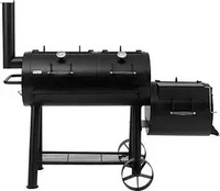 tepro Smoker Indianapolis 184,0 x 88,0 x 153,0 cm, 1 St. schwarz