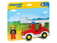 Playmobil® 123 6967 Feuerwehrleiterfahrzeug Spielfiguren-Set