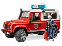bruder Land Rover Defender Station Wagon Feuerwehr 2596 Spielzeugauto