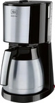 Melitta Enjoy Top Therm Kaffeemaschine schwarz, 15 Tassen schwarz/Edelstahl