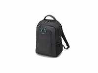 DICOTA Laptop-Rucksack Backpack SPIN Recycling-PET schwarz 21,5 l bis 39,6 cm (15,6