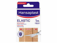 Hansaplast Pflaster ELASTIC 4809170009 beige 6,0 x 10,0 cm, 10 St.