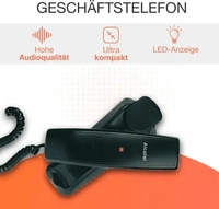 Alcatel ATL1613456, Alcatel Temporis 10 Schnurgebundenes Telefon schwarz