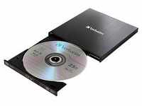 Verbatim Slimline externer Blu-ray-Brenner schwarz 43890