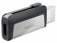 SanDisk USB-Stick Ultra Dual Drive USB Type-C silber, grau 32 GB SDDDC2-032G-G46