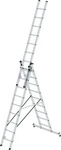 MUNK Vielzweckleiter 11108 silber 3x 9 Sprossen, H: 671,0 cm