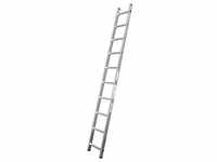 KRAUSE Anlegeleiter CORDA silber 10 Sprossen, H: 280,0 cm