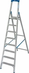 KRAUSE Stehleiter einseitig STABILO silber 8 Stufen, H: 275,0 cm