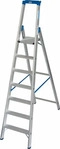KRAUSE Stehleiter einseitig STABILO silber 7 Stufen, H: 250,0 cm