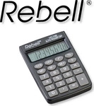 Rebell HC 108 Taschenrechner schwarz